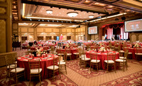 Women in Red Luncheon (Decor/Setup photos)
