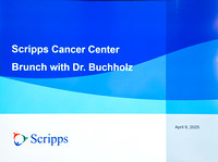 Brunch with Dr. Buchholz - April 9, 2025